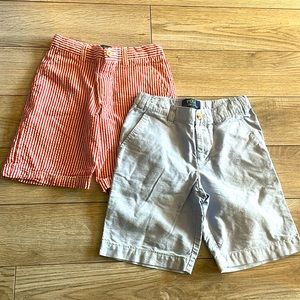 Polo Ralph Lauren Cotton Summer Shorts Kids Boys Girls Seersucker Chambray